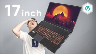 KHÔNG NGỜ LAPTOP 17-INCH GIỜ LẠI NGON THẾ NÀY!!! MSI GF75 với  NVIDIA GeForce GTX 1650