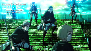 beautiful scene in Attack On Titan💞💖