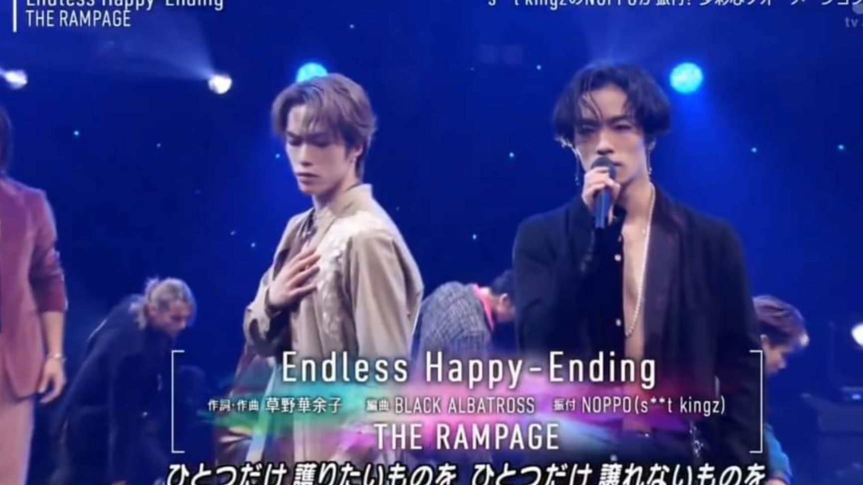 THE RAMPAGE from EXILE TRIBE releases 'Endless Happy-Ending