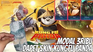 TOPUP 3 RIBU GACHA SKIN KOLABORASI KUNGFU PANDA