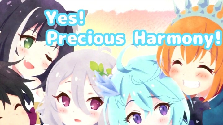 [Princess Link] Part 2 ED-full version mv "Yes! Precious Harmony!"