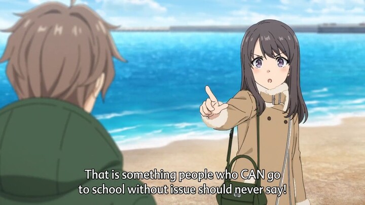 Seishun Buta Yarou wa Odekake Sister no Yume wo Minai Episode 1