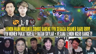 VYN MOMEN JADI DEBUT MANIS BERSAMA RRQ LEMON!! REAKSI STREAMER RRQ HOSHI 1-0 ALTER EGO MPL ID S13!!