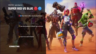 Fortnite super red vs blue