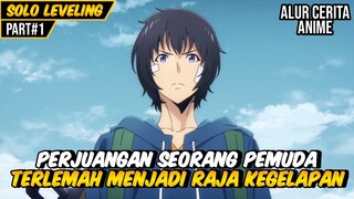 PERJUANGAN PEMUDA TERLEMAH MENJADI SEORANG RAJA KEGELAPAN | ALUR CERITA ANIME SOLO LEVELING #1