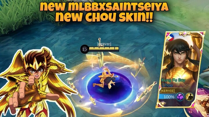 MLBBXSAINTSEIYA is Here!! Gold Libra Shiryu as Chou!!