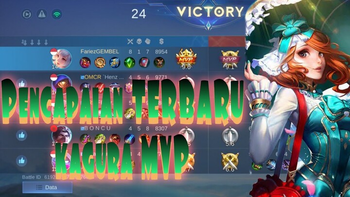 akhirnya kagura bisa jadi MVP - gameplay kagura @RRQ Lemon
