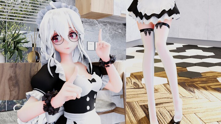 [MMD] Weak voice: Is the master going to eat first? Or take a shower first? Or eat me first ❤~?