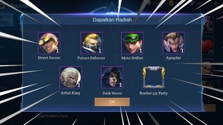 CARA MENDAPATKAN SKIN ELITE & BORDER GRATIS DARI EVENT MOONTON | MOBILE LEGENDS BANG BANG