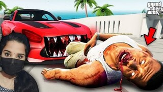Franklin's New Car Is A Cursed Killer Car - GTA 5 #94