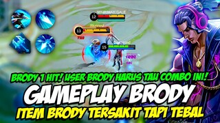 GAMEPLAY BRODY | USER BRODY COBA COMBO BRODY INI ❗ ITEM TERSAKIT BRODY & BRODY 1 HIT ❗ BRODY MLBB