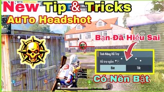 PUBG Mobile | Tip & Tricks Cách Đơn Giản Để Bắn Headshot - Hỗ Trợ Ngắm Là Gì - Có Lên Bật | NhâmHNTV