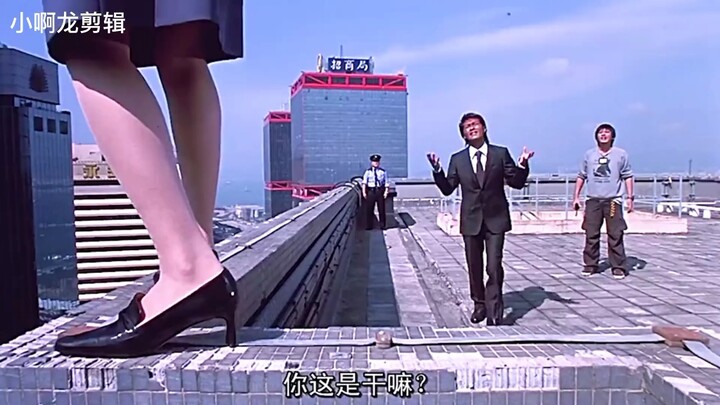 四个女友同时跳楼，真是名场面！