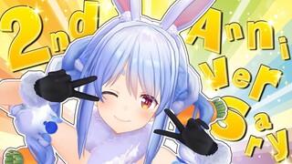 【2周年記念】デビューしてから2年！みんなにたくさんのありがとう！！ぺこ！【ホロライブ/兎田ぺこら】