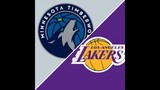 Lakers Vs Wolves 1st quarter Highlights