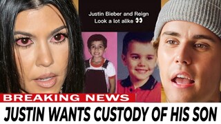 Kourtney K FREAKS OUT After Justin Bieber Confirmed He Has A Son With Kourtney