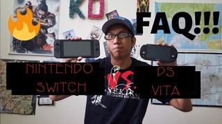 FAQ: NINTENDO SWITCH VS. PS VITA (TAGALOG) | A REVIEW BY KD SHOPKET