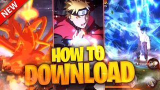 HOW TO DOWNLOAD & LOGIN (PLAY) NARUTO MOBILE (Android/iOS)