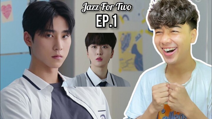 Jazz For Two | Ep.1 | Korean BL | Jin Ho Geun, Kim Jin Kwon, Song Han Gyeom, Kim Jungha | REACTION
