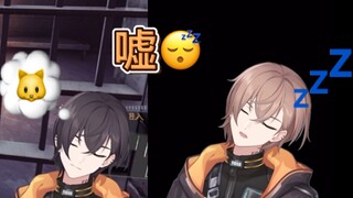 嘘！皮套KB直播睡着啦……
