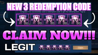 ML REDEMPTION CODES DECEMBER 2020 - REDEEM CODE IN MOBILE LEGENDS