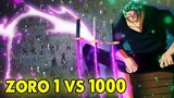 Zoro 1 Chấp 1000 _ Top 7 Trận Chiến Quá Chênh Lệch Về Số Lượng Trong One Piece