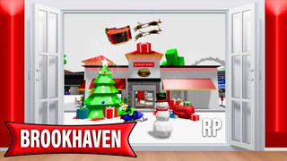 MISE À JOUR DE NOËL ET DU BURGER BARN SUR BROOKHAVEN ROBLOX