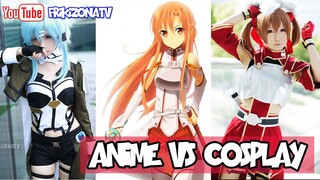 Sword Art Online  ★ ANIME Vs COSPLAY ★   Vida Real | Real Life HD