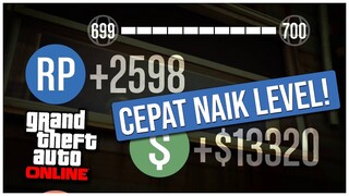 Cara Paling Cepat Untuk Naik Level Di GTA Online!