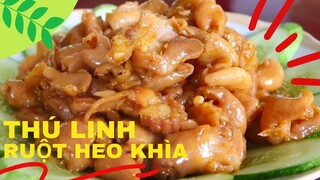 Hướng dẫn và cánh làm Thú Linh Ruột Heo Khìa Nước Dừa dai giòn sần sật tốn mồi nhậu | Anh Lee BTR