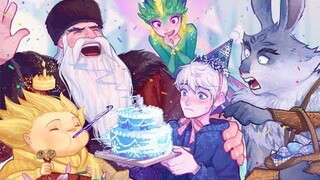 Rise of the Guardians react to Elsa ||FrozenXRofg|| HAPPY BIRTHDAY TO ME