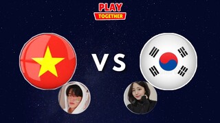 VIETNAM VS KOREAN TIỆC TRÒ CHƠI ... LIỆU AI SẼ THẮNG ? | PLAY TOGETHER #playtogether