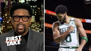 GET UP| Jalen Rose "SHOCKED" Celtics complete sweep against Nets is 1st team to advance to 2nd Round