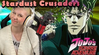 DIO IS HERE JJBA Stardust Crusaders Episode 45 REACTION