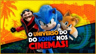 VEM AÍ O UNIVERSO CINEMATOGRÁFICO DO SONIC! #shorts #sonic2 #sonic #tails #filmes #cinema