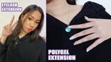 DAYS IN MY LIFE: Eyelash & Polygel Nail Extensions *super beeeet* | Rosa Leonero