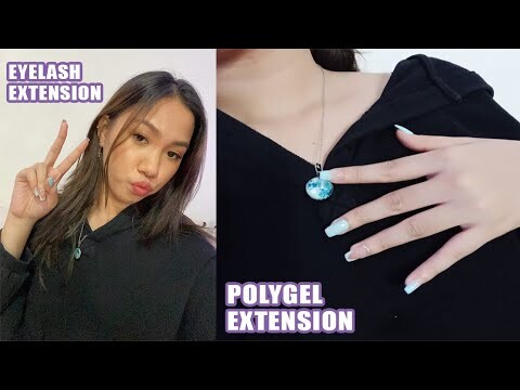 DAYS IN MY LIFE: Eyelash & Polygel Nail Extensions *super beeeet* | Rosa Leonero