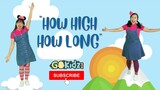 "HOW HIGH HOW LONG" | Kid Songs | Kids Worship Songs| Action Song for Kids