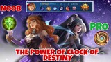 THE POWER OF CLOCK OF DESTINY | GUINEVERE BEST BUILD | GUINEVERE MOBILE LEGENDS