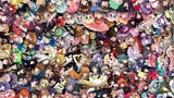 Mash-up of 164 animes