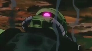 [Mobile Suit Gundam] "เครื่องยนต์หลักของ Zaku หยุดแล้ว ปืนใหญ่ศึกภาคพื้นดินทรงพลังมาก"~