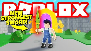 THE NEW STRONGEST SWORD IN Roblox Islands! *Cheap to make*