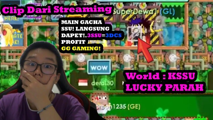 GACHA SSU! LANGSUNG DAPET 3DCS GG GAMING! - GROWTOPIA INDONESIA @HyerS