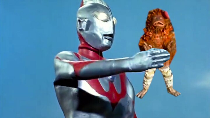 Ultraman, penjahat alam semesta, mengalahkan Pigmon
