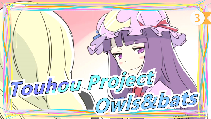 Touhou Project|[Hand Drawn MAD]Owls and bats are worried_3