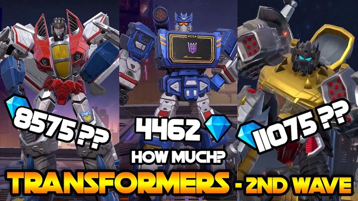 HOW MUCH DIAMONDS TO GET THE TRANSFORMERS SKINS - 2ND WAVE?? - MLBB WHAT’S NEW? VOL. 124