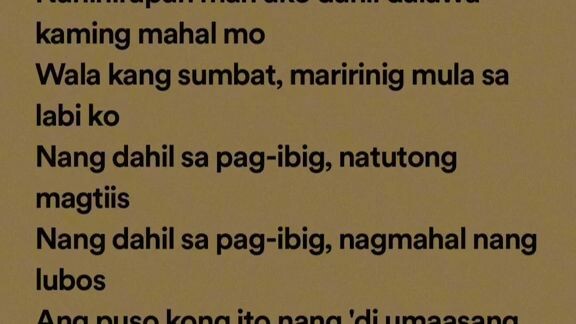 ganda ng song nato