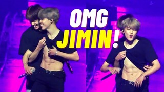 BTS Jungkook Showed Jimin's Abs On Stage!