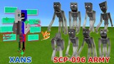 XANS vs. SCP-096 Army in Minecraft