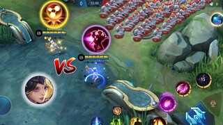 light lunox vs dark lunox, order and chaos vs 100 minions